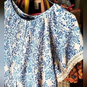 Lace Trim Cottage Core Victoria's Secret Gingham Top